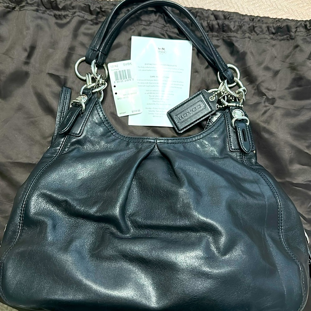 Coach Mia Leather Maggie Bag